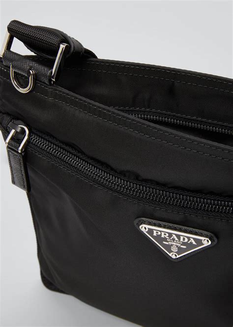 prada nylon crossbody bag napa leather|prada small nylon shoulder bag.